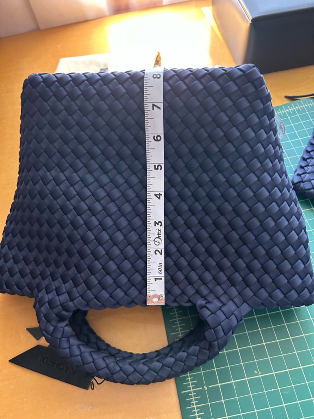 Neghedi St Barths Small Tote in Ink Blue - Picture 11 of 14